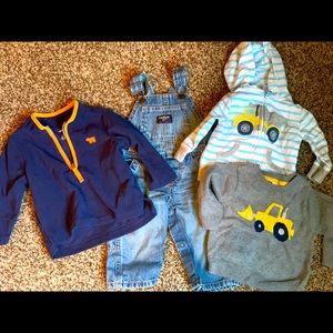 Large lot of 6-9mo boy clothes